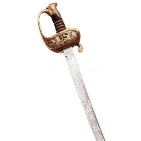 Sabre Oficial US - Modelo 1850 com bainha  - 4