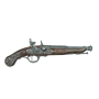 English Pistol, 18th century - 1