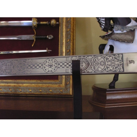 Silver Masonic Sword - 4