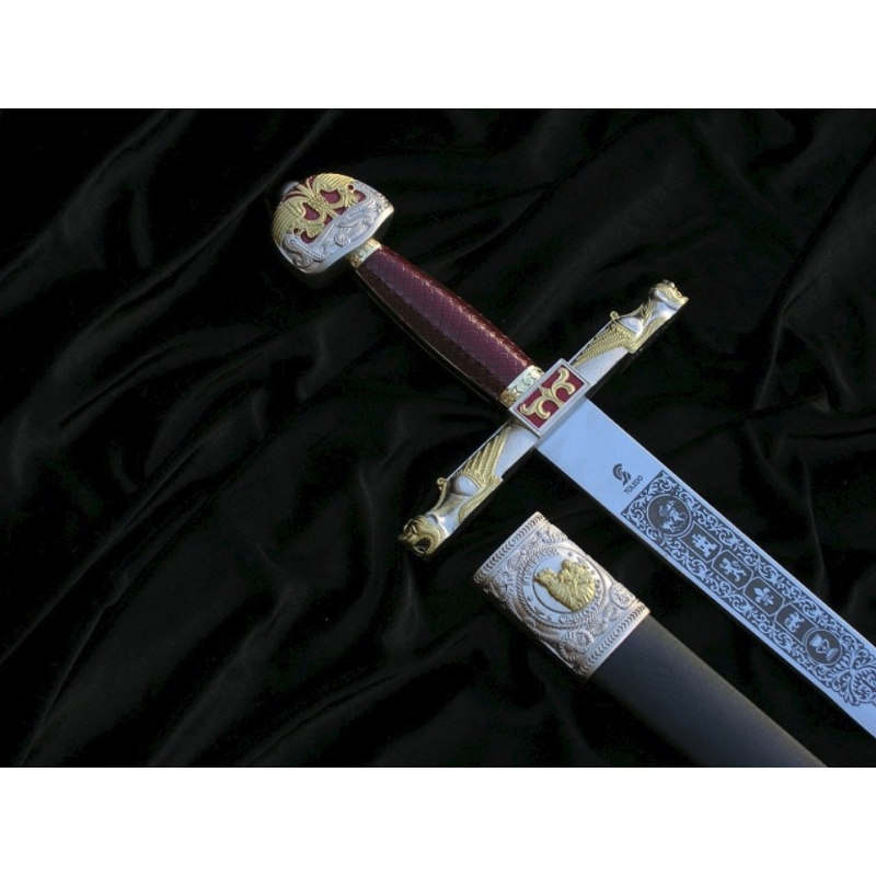 Charlemagne Sword with sheath  - 4