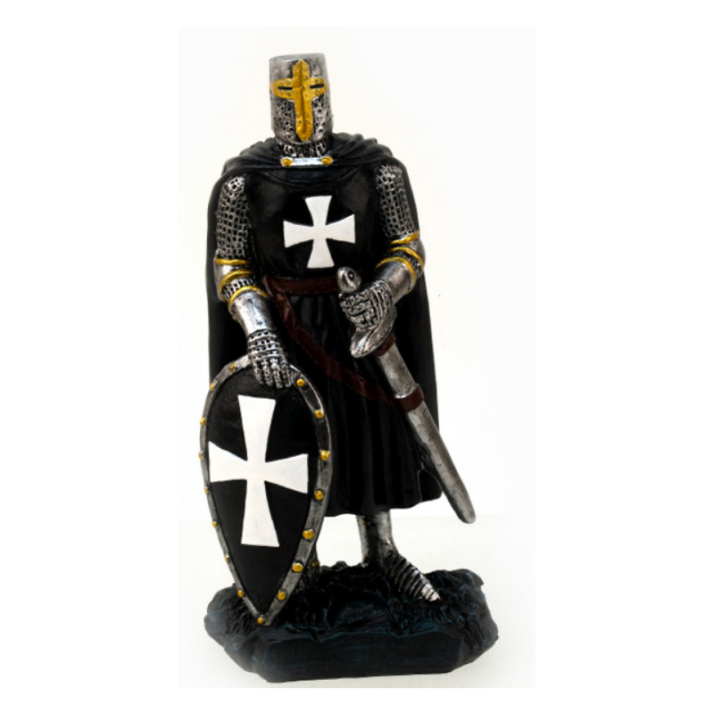 Knight Templar, in high quality resin, 10x20cm - 2