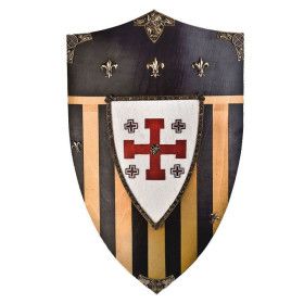 Escudo Templario Cavaleiros do Jerusalém - 1