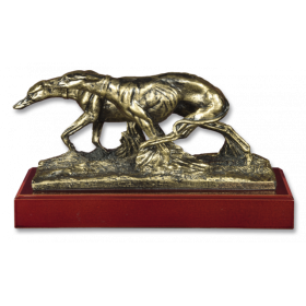 Greyhound based resin trophy (13.5cm)  - 3
