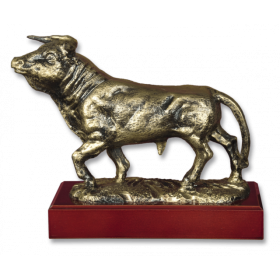 BULL based resin trophy (18.3cm)  - 1