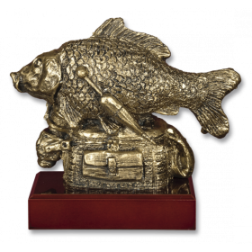 BESUGO resin trophy with support (17.5cm)  - 2