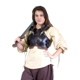 Rogue Female Armor, LARP Leather Armor  - 3