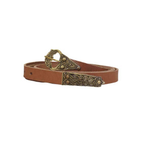Medieval leather belt  - 6