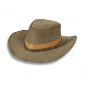 Leather Cowboy Hat  - 1
