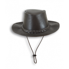 Leather Cowboy Hat  - 2