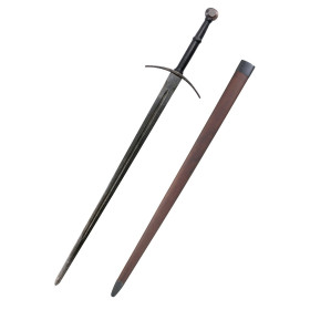 Functional Bastard Sword with Sheath