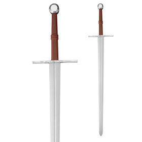 Functional Long Medieval Sword with Sheath  - 9