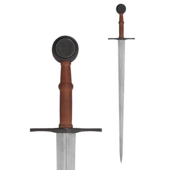 Espada Medieval Albrecht II funcional com bainha  - 9