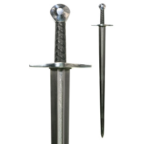 Damascus Sword William Marshall functional with sheath  - 9