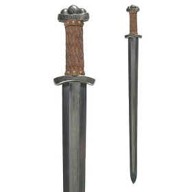 Épée viking fonctionnelle, acier de Damas  - 1