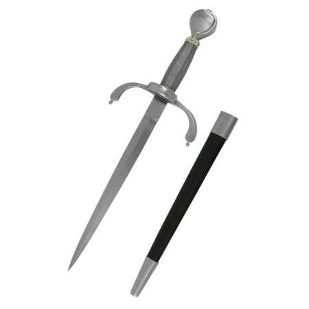 Medieval dagger with sheath  - 4
