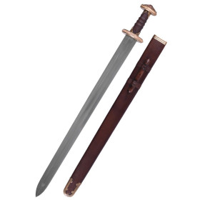 Espada Sutton Hoo anglosajona temprana con vaina, s. VII.  - 1