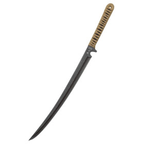 Espada Wakizashi de Combate Ronin Preto Tan  - 1