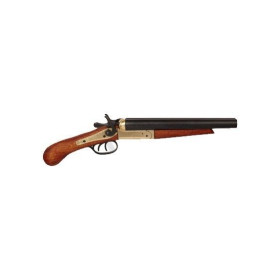 Pistola de cano duplo serrada, EUA 1868  - 6