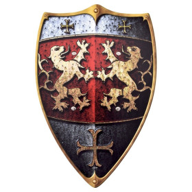 Wooden Templar Shield for Children  - 3