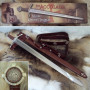 Espada Accolade Templários Funcional com bainha  - 5