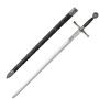Espada do Rei Arthur Excalibur em preto e prata - 4