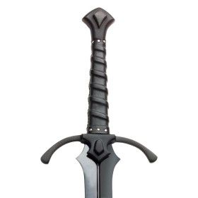 Fantástica espada negra con vaina  - 4