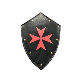 Escudo Templários Cruz Vermelha  - 2
