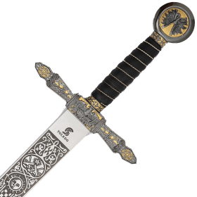 Épée maçonnique or - 6
