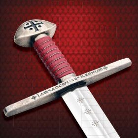 Functional Templar sword with sheath - 4