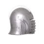 Medieval celada with visor, year 1490, functional - 5
