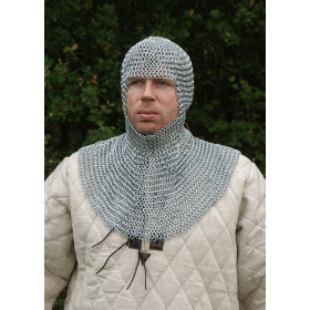 Hood of knitted fabric with protector  - 5