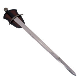 Épée templière avec perle de bois - 3