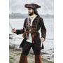 Chapéu de piratas em couro  - 5