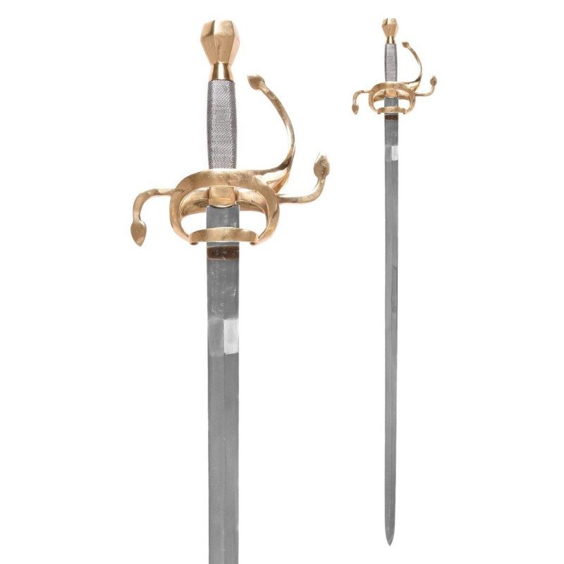 Espada Rapier, século XVII sem bainha - 1
