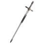 Espada do Rei Arthur com lâmina de aço inoxidável. Acabamentos de prata com pedras Swarovski - 6