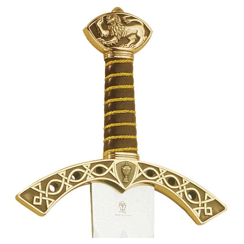 Espada Lancelot Bronze sem bainha - 6