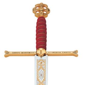 Espada Reis Católicos Banhado a ouro - Edição Limitada - 4