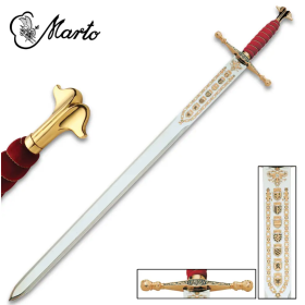 Sword Carlos V Gold-plated  - 9