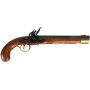 Pistola Kentucky dourada, seculo.XIX - 2