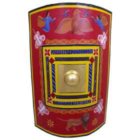 Escudo do Legionário 'Dura Europos', coberto de linho - Escudo Romano  - 5