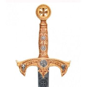 Gold templaria sword