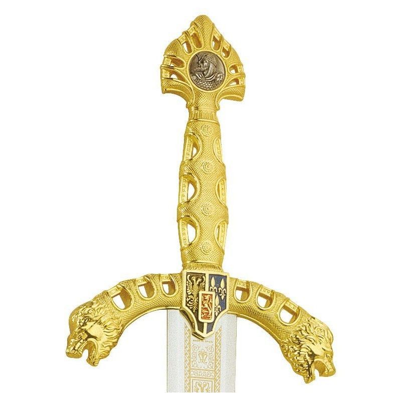 Roldán's durendal sword in gold - 1