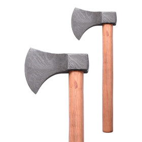 Axe with damascus steel blade  - 1