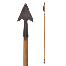 Flèche médiévale avec le petit bodkin de chasse, 30 dans.  - 1