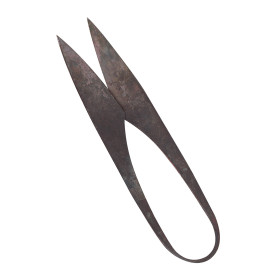 Medieval scissors in hand-forged steel  - 1