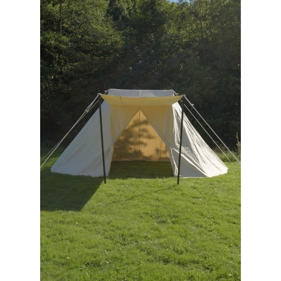 Saxon Jorvik tent, 5 x 7 m, 425 g / m2, natural color  - 2