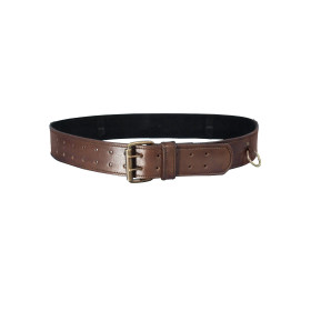 Cinturón de cuero marrón medieval  - 1