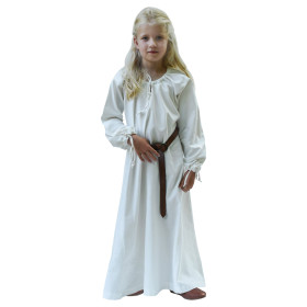 Medieval dress Ana for children, natural color  - 2
