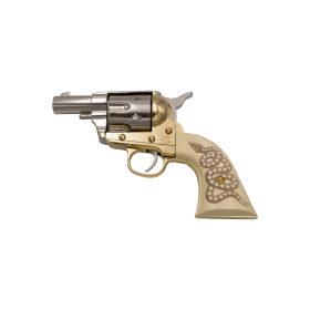Peacemaker Serpent Mini Nickel Revolver, With Case  - 1