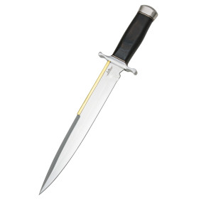 Gil Hibben - Knife with Old West sheath  - 1